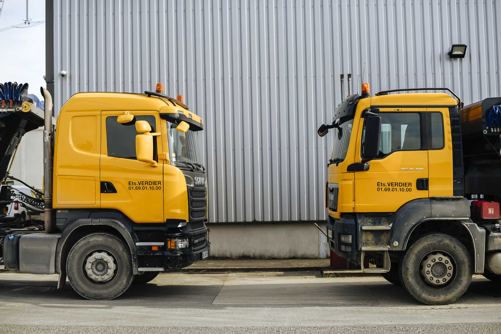 Location camion benne : Spécialiste des travaux publics | Verdier TP